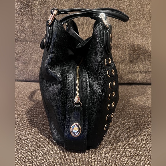 Coach Black Pebble Shoulder Bag - Picture 3 of 12